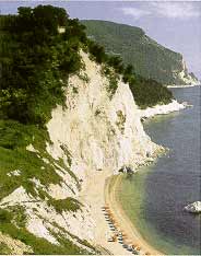 La costa Adriatica